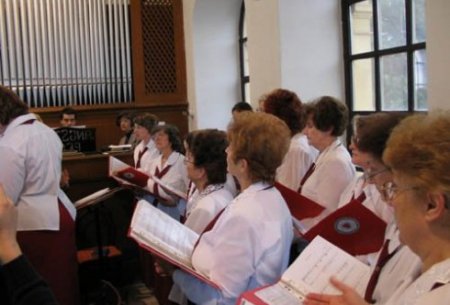 A szabadkai evangélikus gyülekezet "Luther Rózsa" kórusának vendégszereplése a pécsi evangélikus gyülekezetben